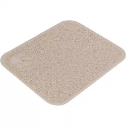Podložka před kočičí toaletu 37 x 45cm, PVC, tělová TRIXIE
