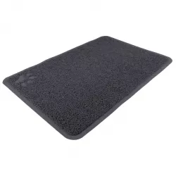 PVC předložka s tlapkou, šedá k WC 45 x 37 cm TRIXIE