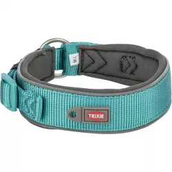 PREMIUM obojek EXTRA široký,L: 46-55 cm/50 mm - aqua/grafit TRIXIE