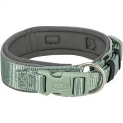 PREMIUM obojek EXTRA široký, šalvěj/grafit M-L: 40-48 cm/40 mm TRIXIE