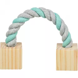 Bavlněný most s dřevěnými kostkami pro hlodavce 20 cm TRIXIE