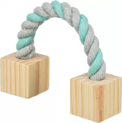 Bavlněný most s dřevěnými kostkami pro hlodavce 20 cm TRIXIE