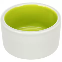 Keramická miska s glazurou 100ml/7cm - béžovo/modrá TRIXIE
