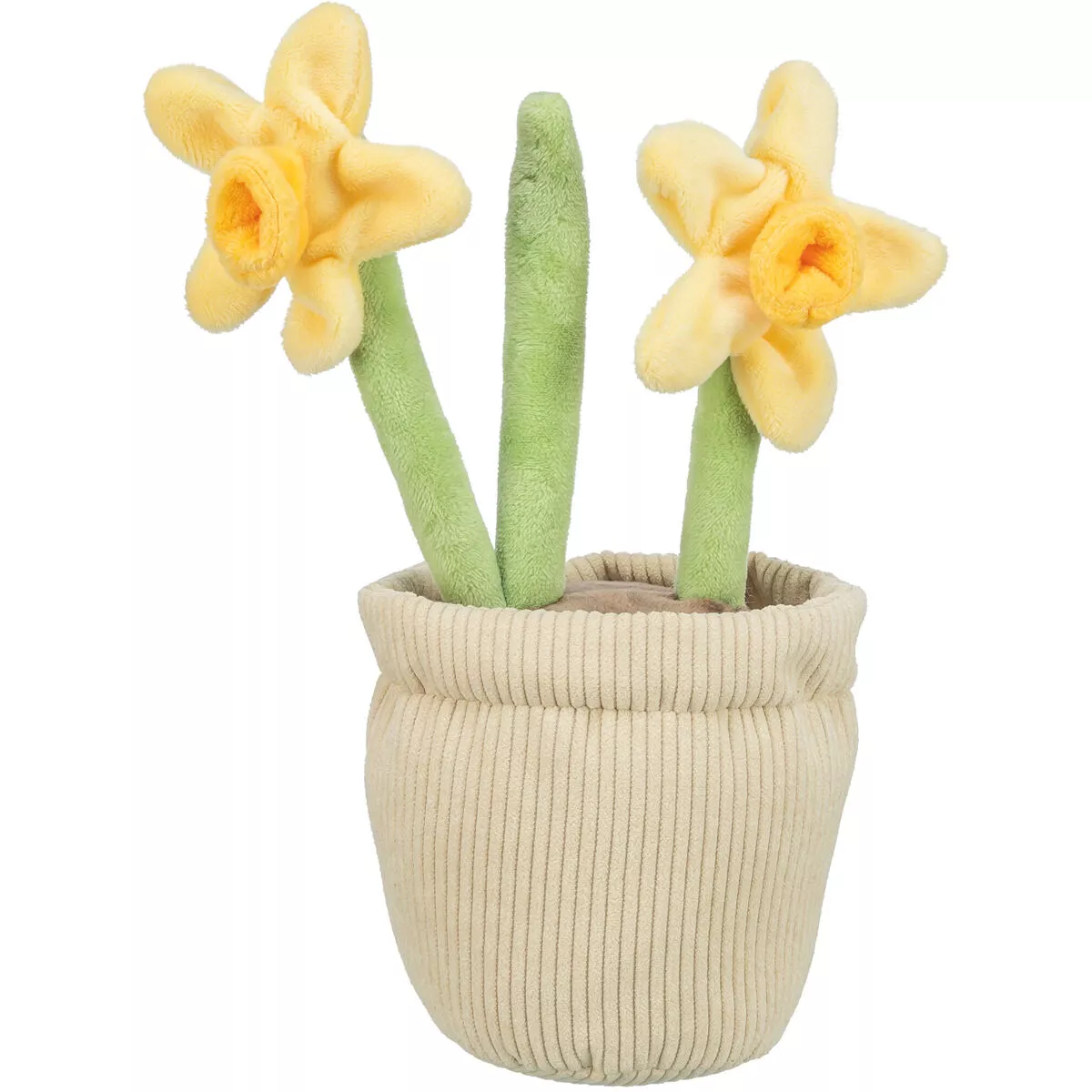 Narcisy v květináči, plyšová hračka pro psy, 25 cm - LIMITOVANÁ NABÍDKA TRIXIE
