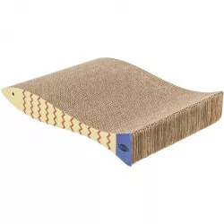 Škrabací karton "ryba", catnip, 2 ks, 40 x 30 x 11 cm, mátová/krémová TRIXIE