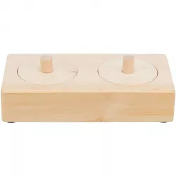 Snack Box - interaktivní hra pro králíčky, 14 x 3 x 7 cm, dřevo TRIXIE