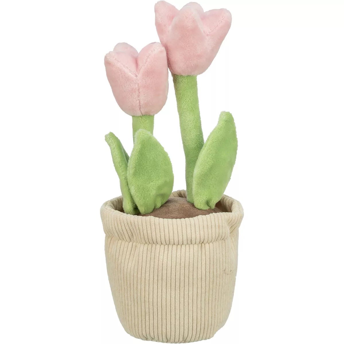 Tulipány v květináči, plyšová hračka pro psy, 27 cm - LIMITOVANÁ NABÍDKA TRIXIE