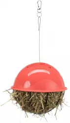 Závěsný míč na potravu napůl plastový/pletivo 16 cm TRIXIE