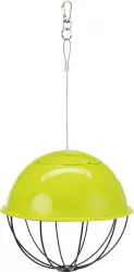 Závěsný míč na potravu napůl plastový/pletivo 16 cm TRIXIE