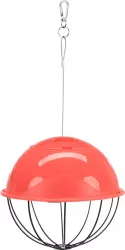 Závěsný míč na potravu napůl plastový/pletivo 16 cm TRIXIE
