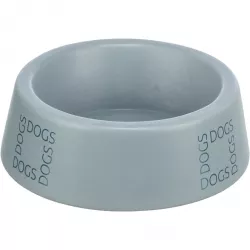 Keramická miska pro psy s nápisem DOGS, šedomodrá 1 l/ ø 20 cm TRIXIE