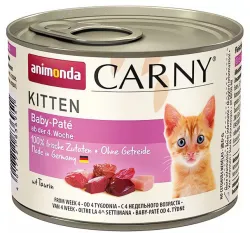 ANIMONDA konzerva CARNY BABY PATÉ hovězí, kuřecí 200g