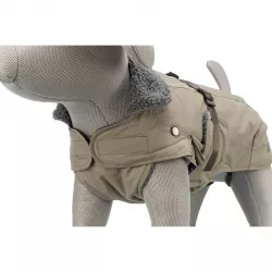Kabátek ROUEN 2 v 1, buldog střih S-M 43cm - písková TRIXIE