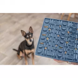 Lick'n'Snack lízací podložka, 30 cm, silikon, modrá TRIXIE