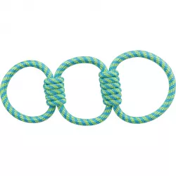 Aqua Toy plovoucí přetahovadlo 3 kruhy, 42 cm, polyester TRIXIE