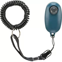 Clicker jemný mechanismus se zvukem na výcvik, s poutkem TRIXIE