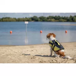 Life Vest plavací vesta pro psa XS 28 cm: 30-50 cm, do 12kg žluto/černá TRIXIE