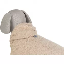 Mikina CARSON s kapucí, písková XXS: 18cm, hruď: 27cm, krk: 22cm TRIXIE