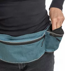 BAGGY Belt 3v1, maxi ledvinka, 44x33x18 cm/pas 62-125 cm, petrolejová TRIXIE