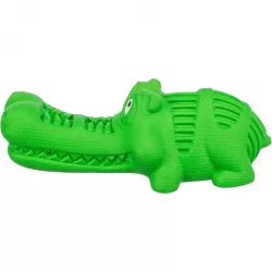 DOG ACTIVITY krokodýl na pamlsky, 12 cm, přírodní guma, zelená TRIXIE