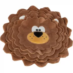 DOG ACTIVITY lev, šustící koberec na pamlsky, ø 26 cm, polyester, hnědá TRIXIE