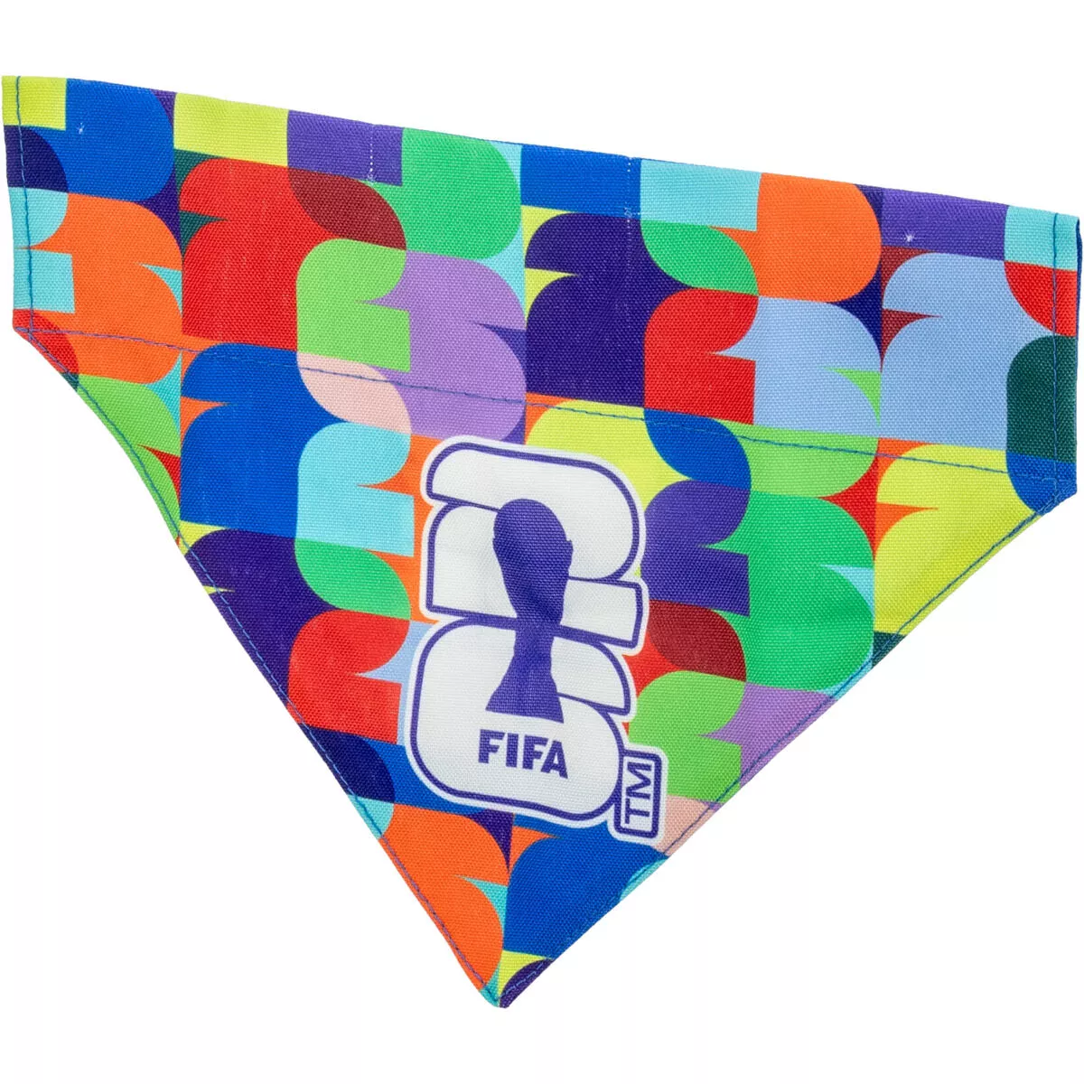 FIFA 2026 oboustranný šátek na obojek, M: 22,5 cm - LIMITOVANÁ NABÍDKA TRIXIE