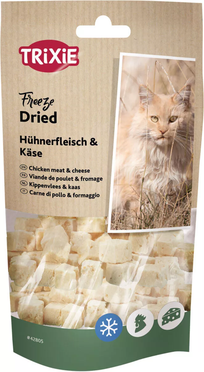 Freeze Dried - mrazem sušené pamlsky s kuřecím a sýrem, 25 g TRIXIE