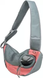 Front Sling Carrier - přední nosítko/taška, 50 x 25 x 18 cm, růžová/šedá (max. 5kg) TRIXIE