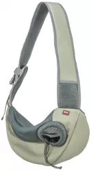 Front Sling Carrier - přední nosítko/taška, 50 x 25 x 18 cm, světlezelená/šedá (max. 5kg) TRIXIE