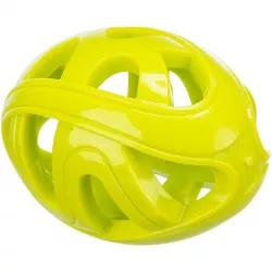 Honeycomb Rugby, prodyšný rygby míč, 11 cm, TPR, limetková TRIXIE