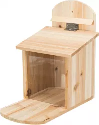 Krmná stanice pro veverky 20 x 30 x 30 cm, přírodní borové dřevo TRIXIE