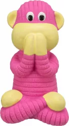 Moudrá opice, hračka se zvukem, 12 cm, plněný latex, 3 varianty TRIXIE