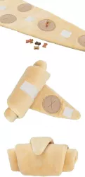 Snack Croissant - plyšová aktivní hračka na pamlsky, 40 cm TRIXIE