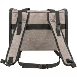 Transportní batoh SHIVA, 41 x 30 x 21 cm, do 8 kg, hnědá/béžová TRIXIE
