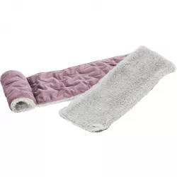 Vánoční šál pro psy, L: 90 cm, samet/plyš, lila/zelená TRIXIE