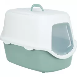 WC VICO kryté s dvířky, bez filtru 40 x 40 x 56 cm, šalvějová/bílá TRIXIE