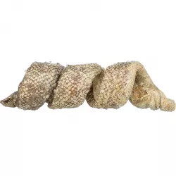 Denta Fun Curl - buvolí kůže s treskou, kroucený pamlsek, 12 cm/25 g TRIXIE