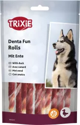 DentaFun tyčinka svázaná kachním masem 10 ks, 12 cm/80 g TRIXIE
