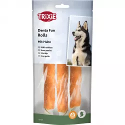DENTAfun-tyčinka svázaná kuřecím masem 3ks, 17cm/140g TRIXIE