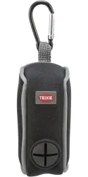 Neoprenový zásobník na sáčky na trus, s karabinou NEW TRIXIE