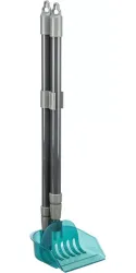 Sběrač na exkrementy s teleskop.tyčí 60-107 cm šedo/modrý TRIXIE