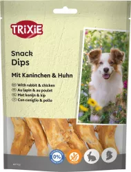 Snack Dips, králičí nožky s kuřecím masem, 120 g TRIXIE Snack Dips, králičí nožky s kuřecím masem, 120 g TRIXIE