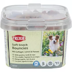 Soft Snack BOUNCIES mini kostičky kuřecí, jehněčí, dršťky 140 g TRIXIE Soft Snack BOUNCIES mini kostičky kuřecí, jehněčí, dršťky 140 g TRIXIE