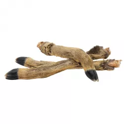 Srnčí nožka s kožešinou - 1 ks / 30 cm KidDog