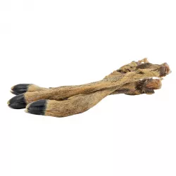 Srnčí nožka s kožešinou - 1 ks / 30 cm KidDog
