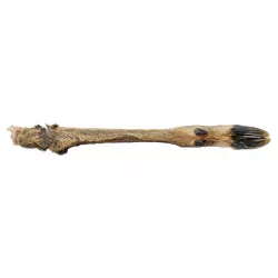 Srnčí nožka s kožešinou - 1 ks / 30 cm KidDog