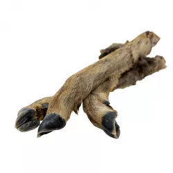 Srnčí nožka s kožešinou - 1 ks / 30 cm KidDog