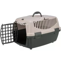 Transportní box CAPRI I, XS: 32x31x48cm (max. 6kg), tmavě šedá/tělová TRIXIE