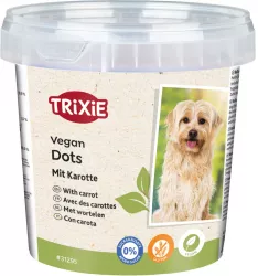 Vegan Dots, měkké mini válečky s mrkví, 200 g TRIXIE
