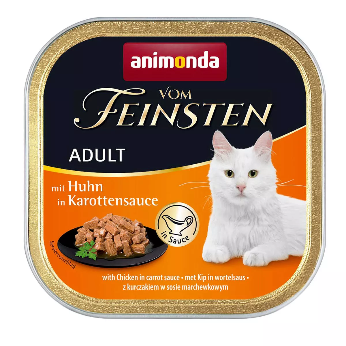 ANIMONDA GRAIN FREE ADULT- kuře v mrkvové omáčce 100g